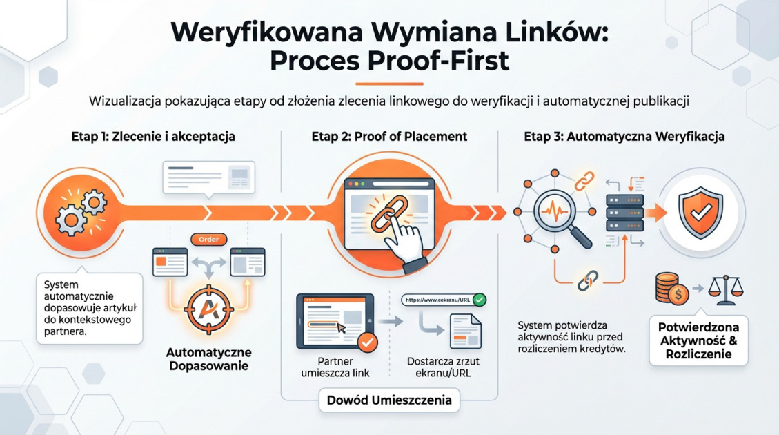 Weryfikowana Wymiana Linków: Proces Proof-First