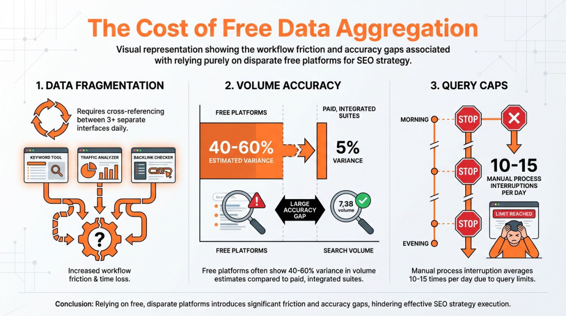 The Cost of Free Data Aggregation