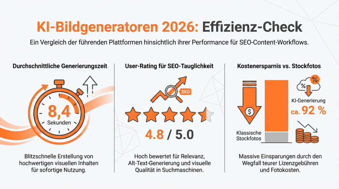 KI-Bildgeneratoren 2026: Effizienz-Check
