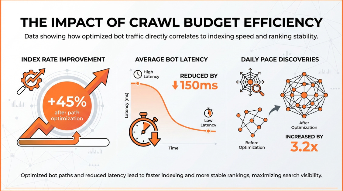 The Impact of Crawl Budget Efficiency