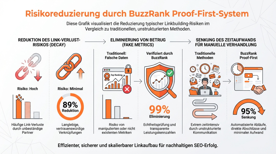 Risikoreduzierung durch BuzzRank Proof-First-System
