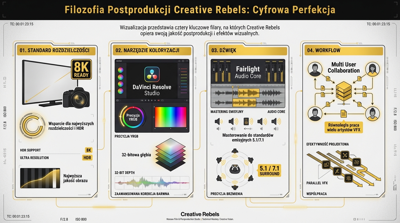 Filozofia Postprodukcji Creative Rebels: Cyfrowa Perfekcja