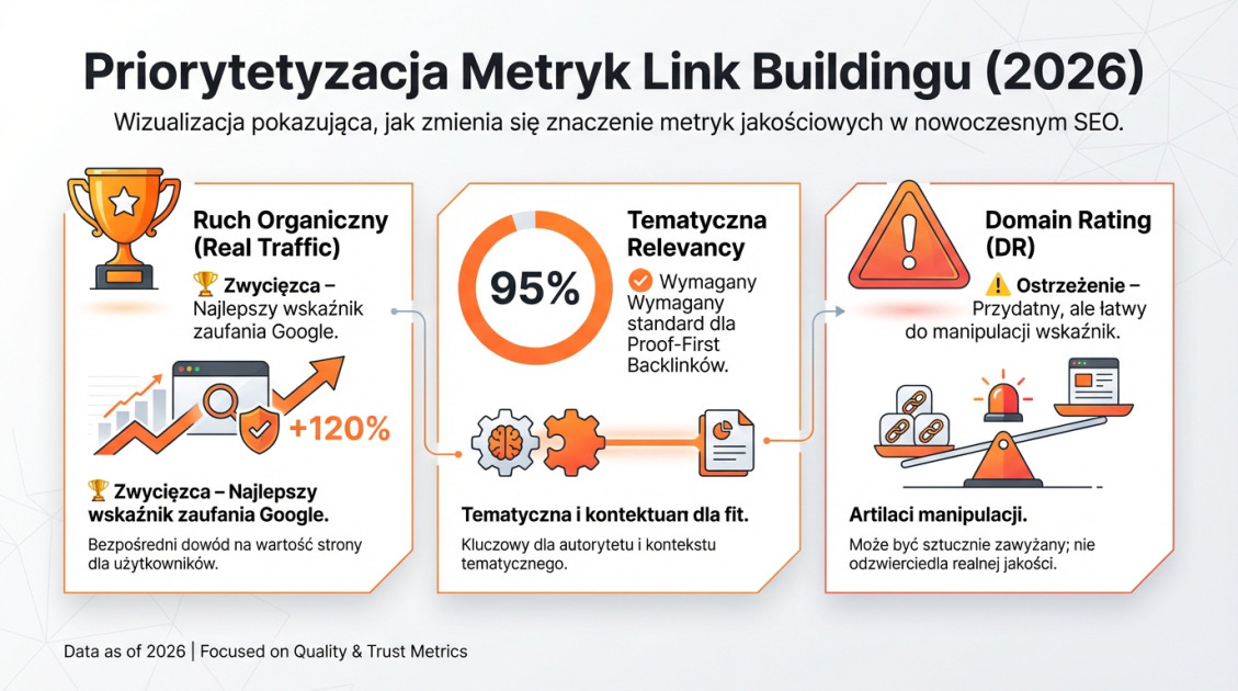 Priorytetyzacja Metryk Link Buildingu (2026)