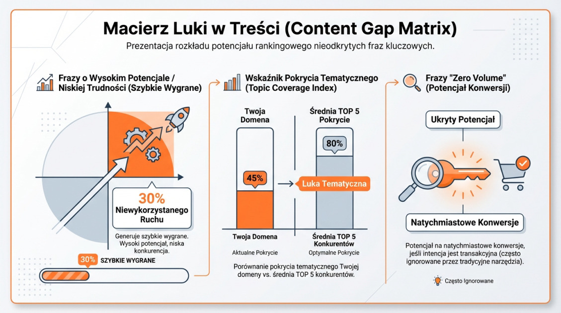 Macierz Luki w Treści (Content Gap Matrix)