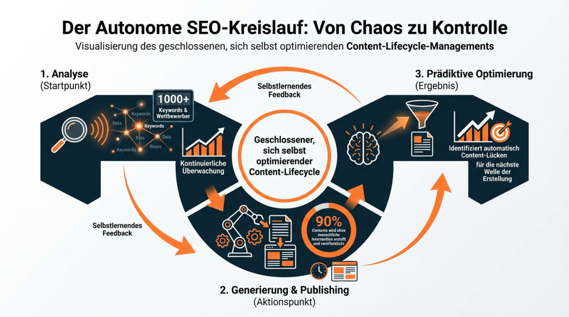 Der Autonome SEO-Kreislauf: Von Chaos zu Kontrolle