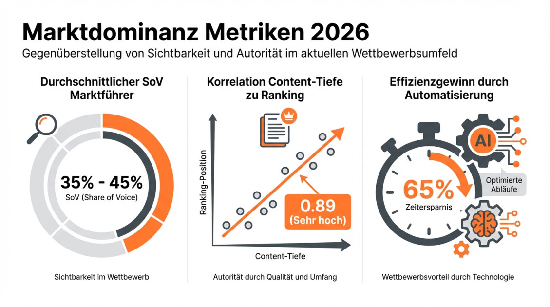 Marktdominanz Metriken 2026
