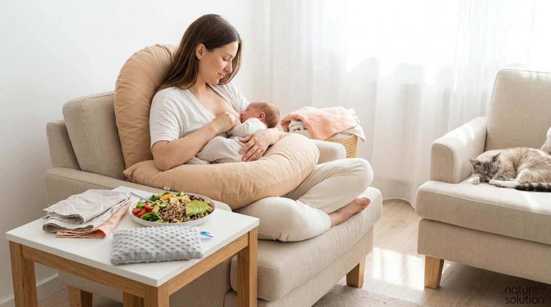 Termofor z Pestek Wiśni Cherrypad® – Minky szary in use